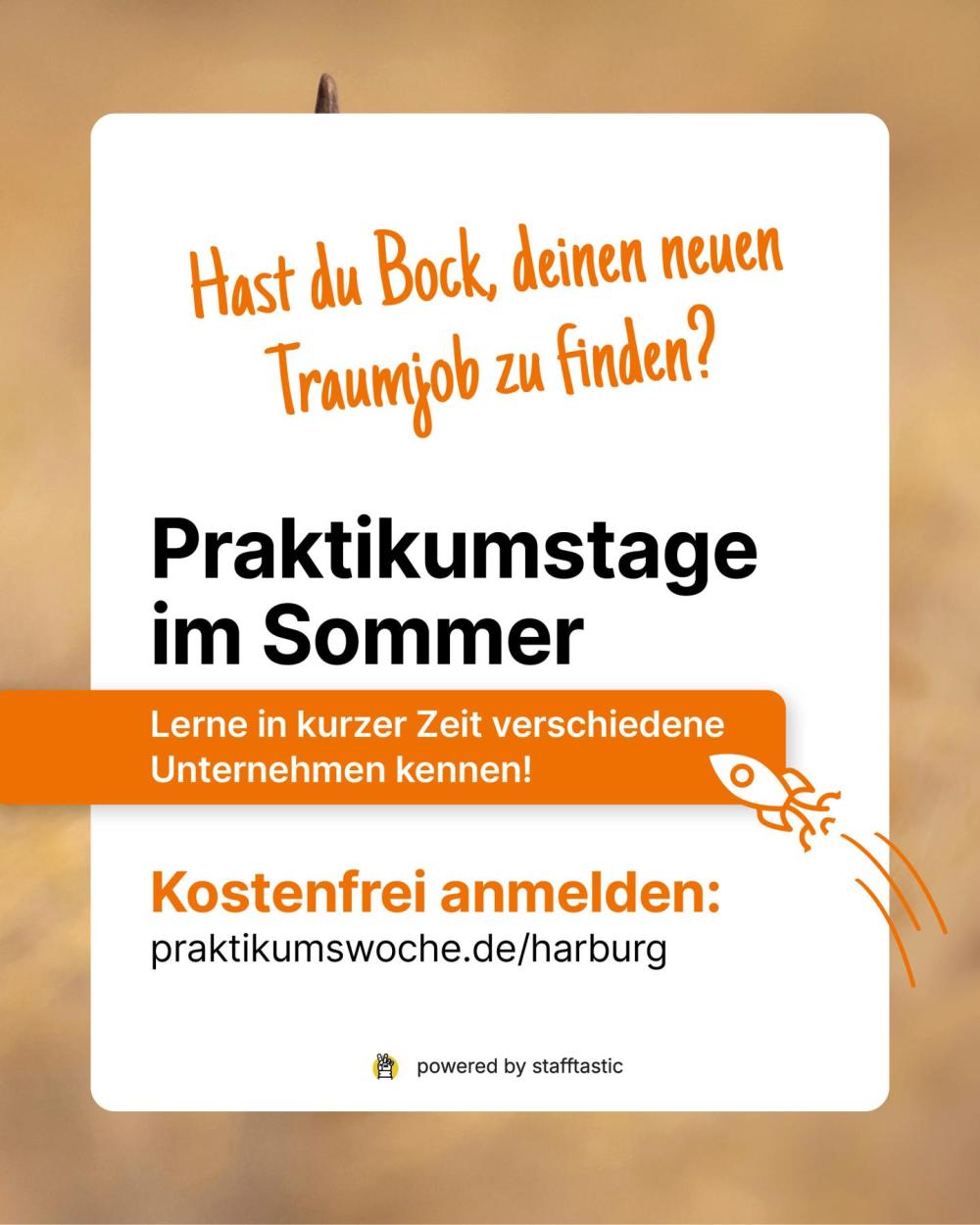 Plakat zur Praktikumswoche 2026